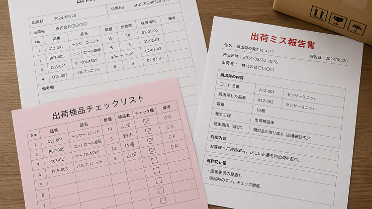 検品・ピッキングの悩み